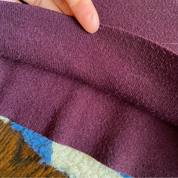 🍇 ORSAY PURPLE LACE WOVEN LONG SLEEVE DRESS! - Picture 10 of 14